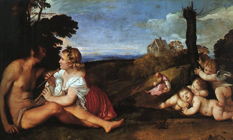 The Three Ages of Man aer, TIZIANO Vecellio